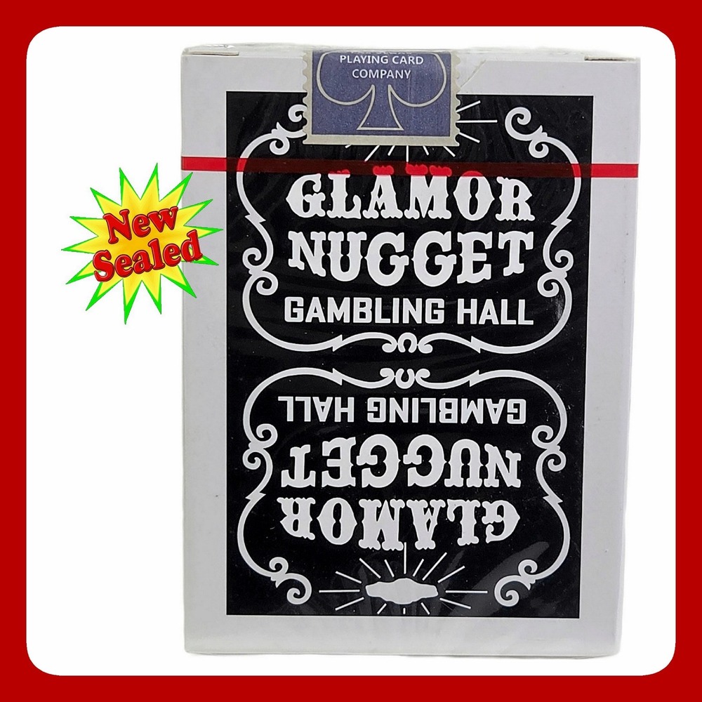 Gambling Hall‎ Glamor Nugget Unisex Playing Cards New Books Media Collectible